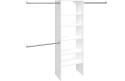 25-Inch Pure White SuiteSymphony Closet Storage System Starter Kit