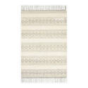 Holloway 7-Foot 6-Inch X 5-Foot Gray/Ivory Area Rug   
