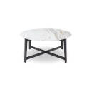 35 x 35 x 15-Inch White Sole Coffee Table 