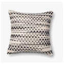 22-Inch Gray/Multi Poly Pillow