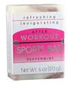 6-Ounce Peppermint Pure And Natural After Workout Sports Bar Soap