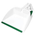 13-1/4-Inch Green/White Santoprene Rubber Step-On Dust Pan  