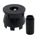 Black Popup Riser, 2-Pack