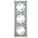 15-1/2-Inch Wood Frame Star Home Exotic Melodies Wall Mirror   
