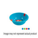 2-Pack Assorted 9-Inch Diameter 60-Oz Capacity Round Plastic Salad Bowl 
