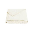 Vintage White Linen Diamond Pattern King Quilt
