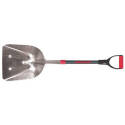 48-1/2-Inch Aluminum Scoop Shovel With Fiberglass Handle