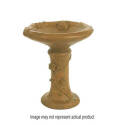 Desert Sand Rose Statuary Bird Bath