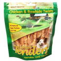 7-Ounce Chicken And Rawhide Twists For Dogs