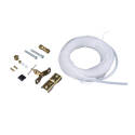 3/8 x 1/2-Inch Inlet White Compression X Ips ThreadInlet Polyethylene Tubing    