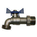 3/4-Inch Connection Stainless Steel Body Boiler Drain Valve With Hose Bibb    