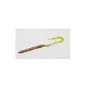 Super Salt U-Tale Pumpkin Chartruese Bait, 20-Pack