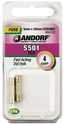4-Amp S501 Cartridge Fast Acting Fuse Without Indicator