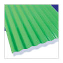 26-Inch X 12-Foot Green PVC Corrugated Roofing Panel