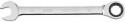 24-mm Head, 12-Point, Chrome, Ratcheting Combination Wrench