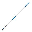 6-Foot - 18-Foot Professional Telescopic Pole With Locking Cone And Quick-Flip Clamps, 