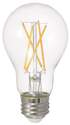 8-Watt  A19 LED Clear Daylight Bulb