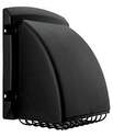 Pro-Max 4-Inch Black Exhaust Cap With Pest Screen