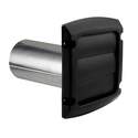 4- Inch Black Louvered Hood Vent