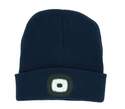 Men's Navy Rechargeable LED Knit Beanie
