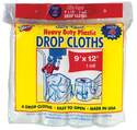 9 x 12-Foot Plastic Drop Cloth, 4-Pack 