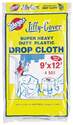 9 x 12-Foot Clear Plastic Drop Cloth