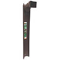 Tilt n' Drain® Brown Plastic Downspout Extender - 6 ft. L