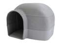 Gray Plastic Husky Dog House