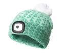 Peppermint Night Owl Kid's Hide And Seek Rechargeable Led Beanie