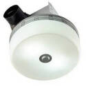 120-Volt 24.1-Watt 4-Inch Duct Round Grill Fluorescent Lamp InVent Decorative Fan With Light 