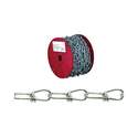 Carbon Steel Zinc-Coated Double Loop Chain #2 Per Foot