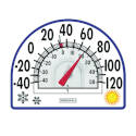 Season Window Cling Thermometer, -40 To 120 Deg F