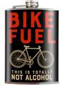 8 Ounce Stainless Steel Bike Fuel Flask