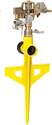 ColorStorm 6-Inch Yellow Metal Stake Impulse Sprinkler