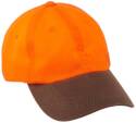 Blaze Orange/Brown Waxed Cotton Cap