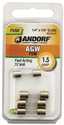 1-1/2-Amp Agw Cartridge Fast Acting Fuse Without Indicator