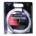 3/16-Inch X 50-Foot Galvanized Steel Aircraft Cable, 740-Pound Working Load