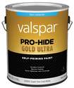 1-Gallon Flat Super One Coat White Pro Hide Gold Ultra Exterior Self-Priming Paint