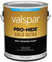 1-Gallon Flat Clear Base Pro Hide Gold Ultra Exterior Self-Priming Paint