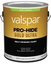 1-Gallon Satin Super One Coat White Pro-Hide Gold Ultra Exterior Paint