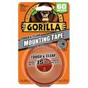 1-Inch X 60-Inch Double Sided Tough And Clear Mounting Tape 