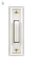 White Wired Plastic Doorbell