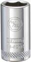11/32-Inch Socket, 1/4-Inch Drive 6-Point Hand Socket