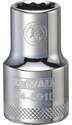 7/16-Inch Socket, 1/2-Inch Drive 12-Point Drive Socket