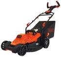 17-Inch Winged Electric Lawn Mower