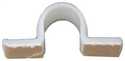 1/2-Inch White Adhesive Back Cable Clip