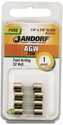 1-Amp Agw Cartridge Fast Acting Fuse Without Indicator