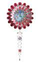 14-Inch Red Hummingbird Animated Wind Spinner Mini Set