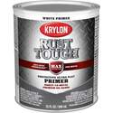 Quart Ultra Flat White Primer Krylon Rust Tough Max Protection