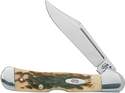 2.72-Inch Blade Amber CopperLock Pocket Knife